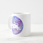 Taurus Bull Constellation Stars Name Birthday Gift Koffiemok (Voorkant links)