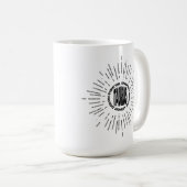 TAURUS Bull happy April birthday May zodiac sun  Koffiemok (Voorkant rechts)