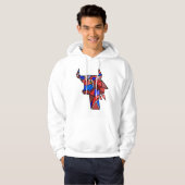 Taurus Bull Icon – Powerful Zodiac Identity Hoodie (Voorkant volledig)