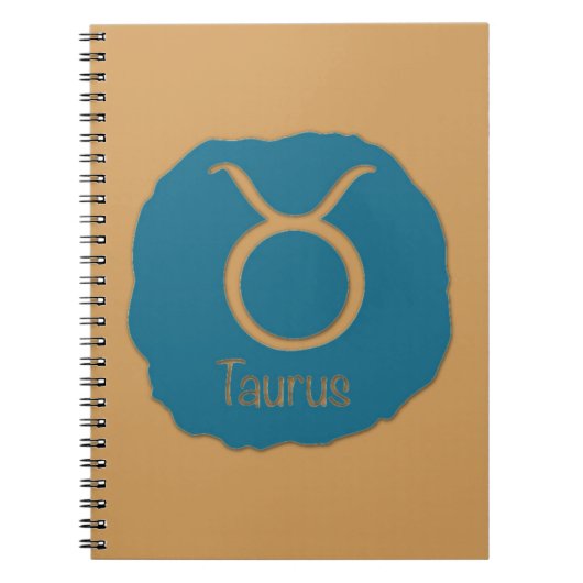 Taurus Bull Notitieboek (Voorkant)