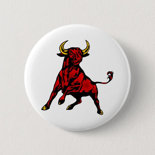 Taurus Bull Ronde Button 5,7 Cm (Voorkant)