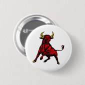 Taurus Bull Ronde Button 5,7 Cm (Voorkant /achterkant)