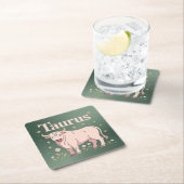 Taurus Bull Starry Flowers Onderzetter Set (Insitu)