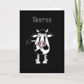 Taurus Bull Verjaardag Kaart (Voorkant)