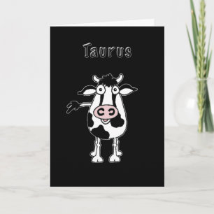 Taurus Bull Verjaardag Kaart
