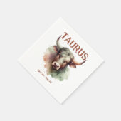 Taurus Bull Zodiac thema verjaardagsfeestje Servet (Hoek)