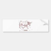 Taurus Bumpersticker (Voorkant)