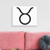 Taurus Canvas Afdruk (Insitu (Woonkamer))
