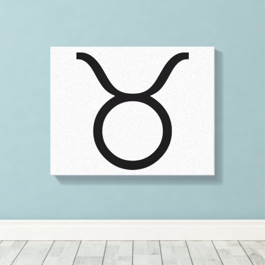 Taurus Canvas Afdruk (Insitu (Houten vloer))