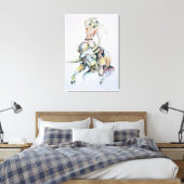 Taurus Canvas afdrukken (Insitu (Slaapkamer))