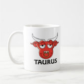 Taurus Cartoon Koffiemok (Links)