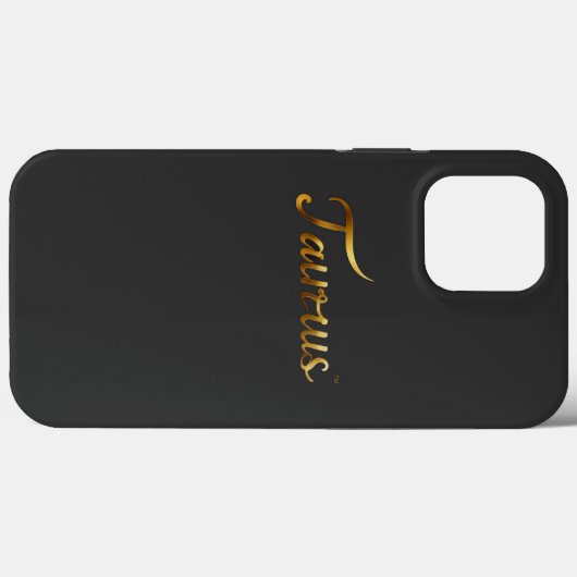 Taurus Case-Mate iPhone Case (Achterkant (horizontaal))
