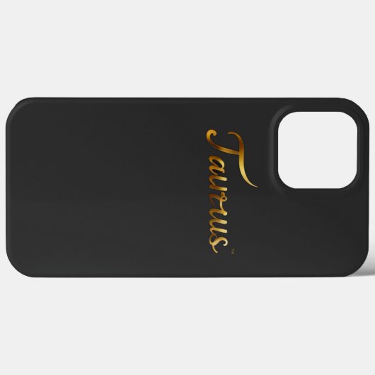 Taurus Case-Mate iPhone Case (Achterkant (horizontaal))