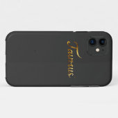 Taurus Case-Mate iPhone Case (Achterkant (horizontaal))