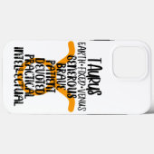 Taurus Case-Mate iPhone Case (Achterkant (horizontaal))