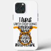 Taurus Case-Mate iPhone Case (Achterkant)