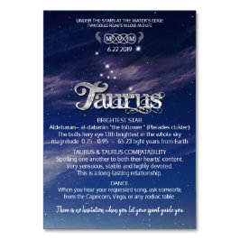 Taurus Centerpiece Tafel Kaart