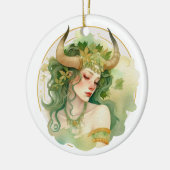Taurus Ceramic Ornament (Links)