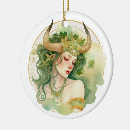 Taurus Ceramic Ornament (Links)