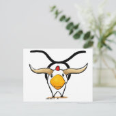 Taurus Chicken Briefkaart (Staand voorkant)