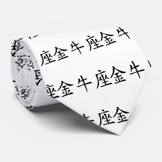 Taurus - Chinees Stropdas (Opgerold)