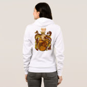 Taurus Coat of Arms Hoodie Jacket (Achterkant volledig)