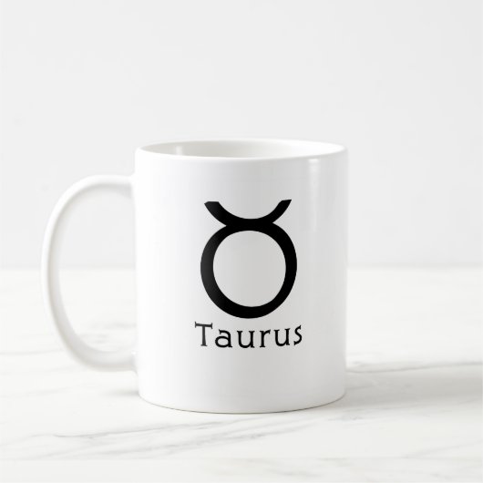 Taurus Coffee Cup Koffiemok (Links)
