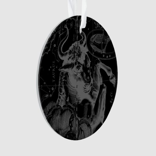  Taurus-constellatie door Hevelius Ornament (voorkant)