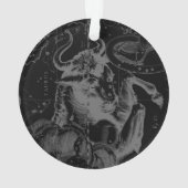  Taurus-constellatie door Hevelius Ornament (achterkant)