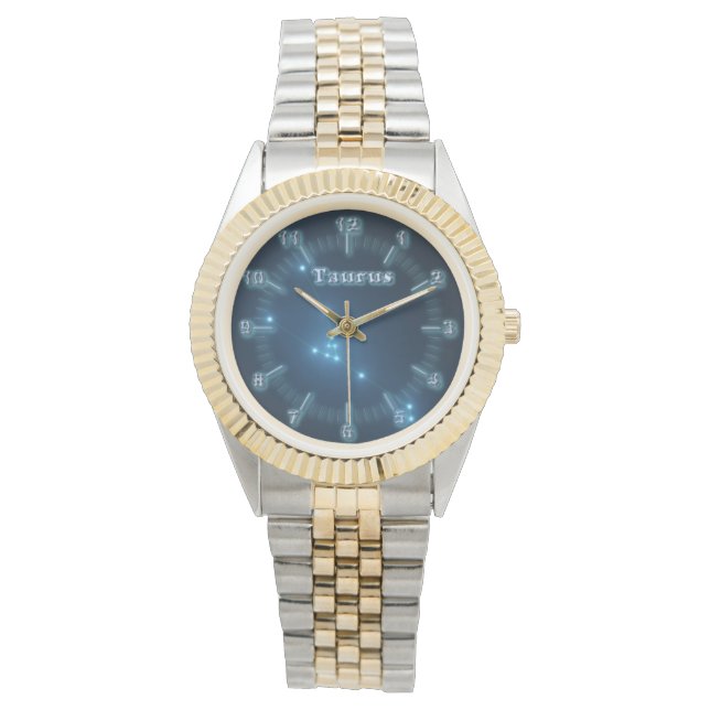 Taurus-constellatie Horloge (Voorkant)