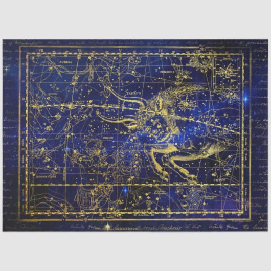 taurus constellatie tissuepapier (Voorkant)