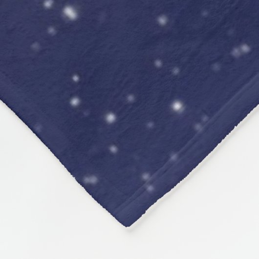 Taurus Constellation and Zodiac Sign with Stars Fleece Deken (Hoek)