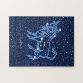 Taurus Constellation and Zodiac Sign with Stars Legpuzzel (Horizontaal)