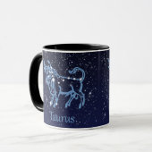 Taurus Constellation and Zodiac Sign with Stars Mok (Voorkant links)