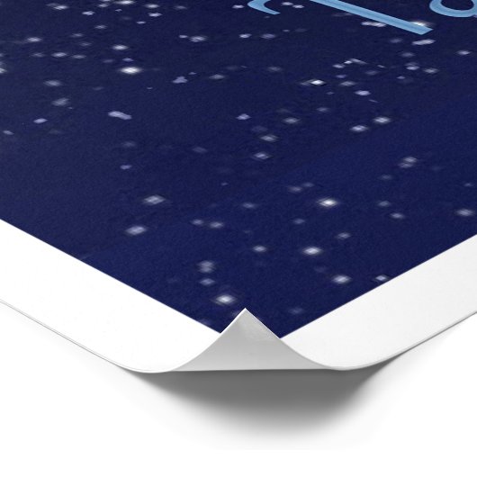 Taurus Constellation and Zodiac Sign with Stars Poster (Hoek)