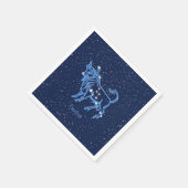 Taurus Constellation and Zodiac Sign with Stars Servet (Hoek)