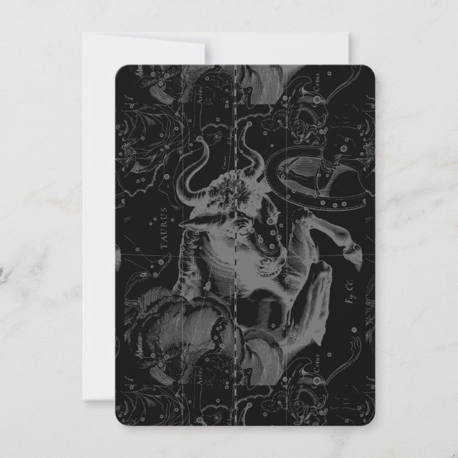 Taurus Constellation Hevelius 1690 Decor (Voorkant)