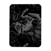 Taurus Constellation Hevelius 1690 Decor Magneet (Verticaal)