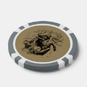 Taurus Constellation Hevelius 1690 Decor Pokerchips (Enkel)