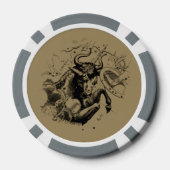 Taurus Constellation Hevelius 1690 Decor Pokerchips (Achterkant)