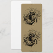 Taurus Constellation Hevelius 1690 Engraving (Voorkant / Achterkant)