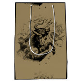 Taurus Constellation Hevelius 1690 Engraving Medium Cadeauzakje (Achterkant)