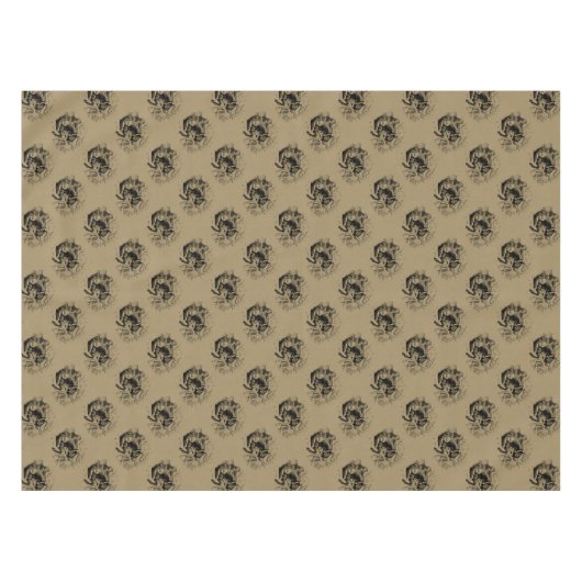 Taurus Constellation Hevelius 1690 Engraving Tafelkleed (Voorkant (Horizontaal))