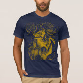 Taurus Constellation Hevelius 1690 Mode T-shirt (Voorkant)