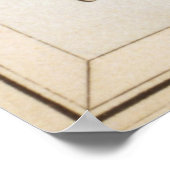 Taurus Constellation Map (1825) Poster (Hoek)