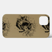 Taurus Constellation Map door Hevelius circa 1690 Case-Mate iPhone Case (Achterkant (horizontaal))