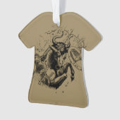 Taurus Constellation Map door Hevelius circa 1690 Ornament (voorkant)