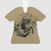 Taurus Constellation Map door Hevelius circa 1690 Ornament (achterkant)