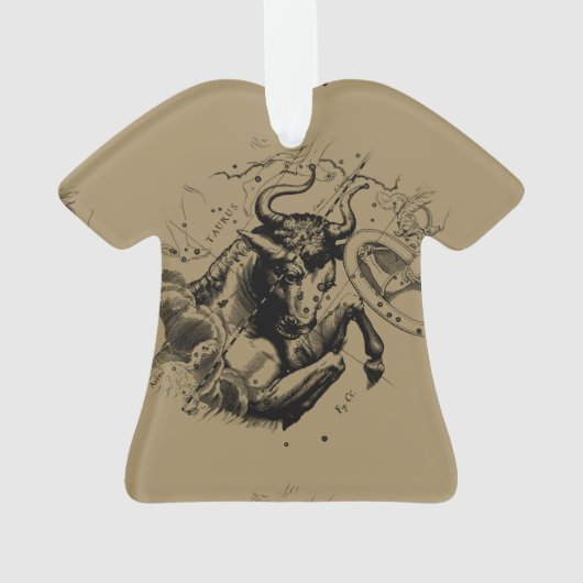 Taurus Constellation Map door Hevelius circa 1690 Ornament (achterkant)