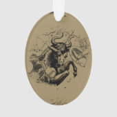 Taurus Constellation Map door Hevelius circa 1690 Ornament (achterkant)